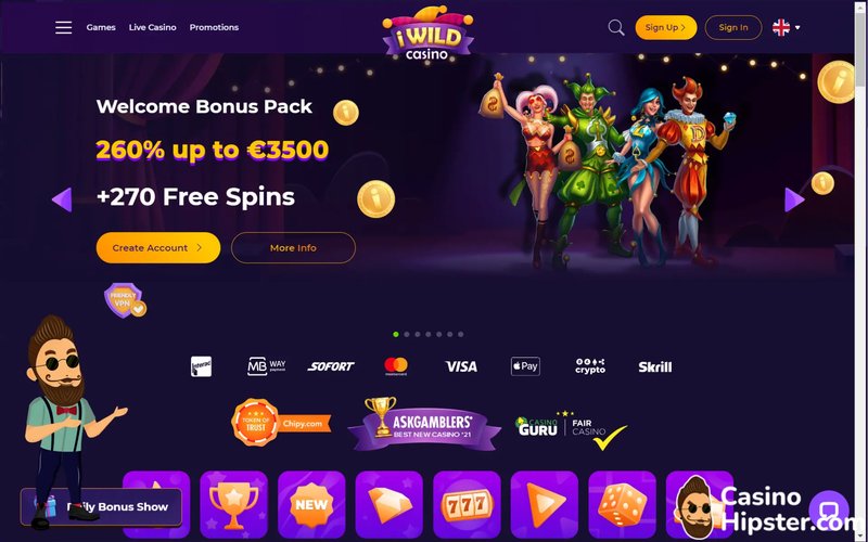 Iwild casino bonus code in Germany